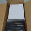 1000pcs Plastic Coffee Stirrers and Plastic Holder Set, 5.1in Coffee Straws, Coffee Stir Sticks Container with Lid and Sticker, Disposable Swizzle Sticks for Mixing Coffee Milk Cocktail Drinks and Tea