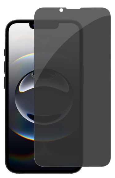 PEHAEL 1 Pack for iPhone 16e/14/13/13 Pro Privacy Screen Protector Full Coverage Anti-Spy Tempered Glass Film 9H Hardness Easy Installation Bubble Free [6.1 inch]