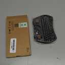 Rii K28 Bluetooth Mini Keyboard Remote Control with Touchpad Moue Combo,Backlit 2.4GHz Wireless Keyboard with Rechargeable Battery for Android TV Box,PC,Smart TV(2.4G and Bluetooth)