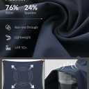 BALEAF Women's Golf Shorts 9'' Knee Length Stretch Bermuda Long Shorts Belt Loops Pockets Casual Work UPF 50+ (XS)