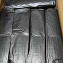 ToughBag 55-60 Gallon Medium Duty Trash Bags, 100 Count, Black