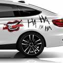 Haha Decals for Cars, Why So Serious - Car Decals, Compatible with Sedan, SUV, Pickup Truck, Decoration, 14pcs 1 Pack