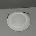 6 Inch LED Low Profile Disk Light with Dust to Dawn Sensor, 120VAC, 15W, 5CCT Color Changing, 1000LM, Non-Dimmable, ETL, Shower Rated Screw in Photocell Ceiling Light, White/1 Pack