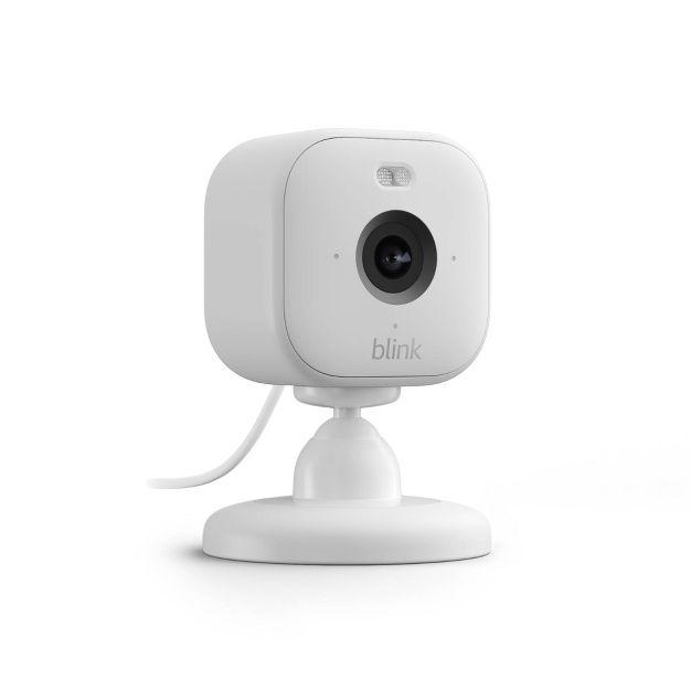 Blink Mini 2 1080p Security Camera with Built-in Mic - White
