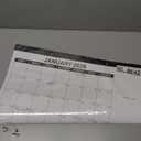 GuassLee Large Desk Calendar 2026,22" x 17" Desktop Wall Calendar 18 Months Planner Runs from Jan. 2026 to Jun. 2027 with Julian Date To-do & Notes Monthly Goals for School Home Office