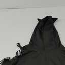 Black Crop Hoodie M No Brand