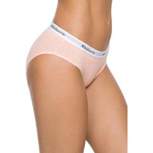 Wealurre Womens Underwear Cotton Bikini Breathable Sport Low Rise Panty for Women 4 Pack, Assorted, Colors, S