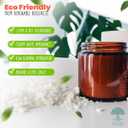 Eco-Lux Essentials 4.4lbs Premium Eco Soy Wax, White, Vegan Cruelty Free, Candle Making from Organic Farm 100% Natural SOYA Wax (4.4, Pounds)