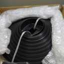 Queekay 148FT 2 Inch Tall Landscape Edging Kit with 70 Spikes 20 Connectors Plastic Garden Landscape Edge Border Flexible Landscaping Edging for Lawn Garden Yard Flower Bed(Black,2 Inch)