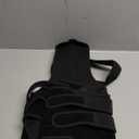 Fit Geno Back Brace Posture Corrector for Women and Men, Shoulder Straightener, Adjustable Full Back Support, Upper and Lower Back Pain Relief - Scoliosis, Hunchback, Hump, Thoracic, Spine Corrector (Medium/Large, Black)