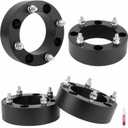 ILONPA 4x137mm 2 inch(50.8mm) ATV Wheel Spacers 110mm Bore for Kawasaki & Can-Am & Bombardier & Suzuki, 10x1.25 Studs 4 Lugs Wheel Adapters, Set of 4