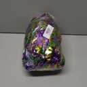 100 Feet Mardi Gras Tinsel Garland Gold Green Purple Garland Mardi Gras Christmas Tree Tinsel Garland Metallic Twisted Hanging Garland for Mardi Gras Oktoberfest Birthday Party Decoration, B