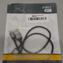 Short USB to USB C Cable 1FT, 2 Pack Short USB A to USB C Cable Fast Charging, Durable Braided 1 FT USB-A to USB-C Cables, Type C Charger Cord for iPhone 17 16 15 Pro, Samsung Series, iPad