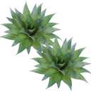 Artificial Agave Plants Set of 2, Outdoor Realistic UV Resistant Fake Plant