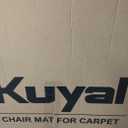 Kuyal Office Chair Mat for Carpet, Set of 2, Heavy Duty Computer Chair Mat 40x48