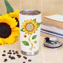 AREOK Sister Gift From Sisters, Birthday Gifts for Sisters - To My Big Little Sister Gifts, 20 OZ Stainless Steel Insulated Travel Coffee Tumbler Cup