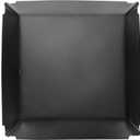 Draft King CBO18 Round Bolt On Black Galvanized Steel Single Flue Chimney Cap, 18" Diameter