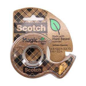 Pack Of 4 Scotch Magic Greener Tape 3/4"x600"