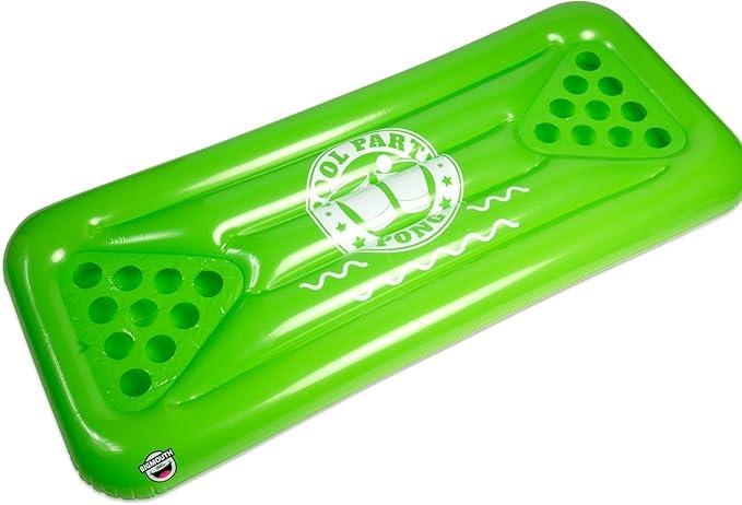 Big Mouth Toys Pool Party Pong Float, Green Large