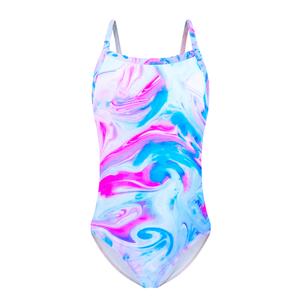 Snowheart Girls Swimsuit One-Piece Bathing Suits Multicolor Kids Sport Summer Beach Swimwear for 2-12 Years Old