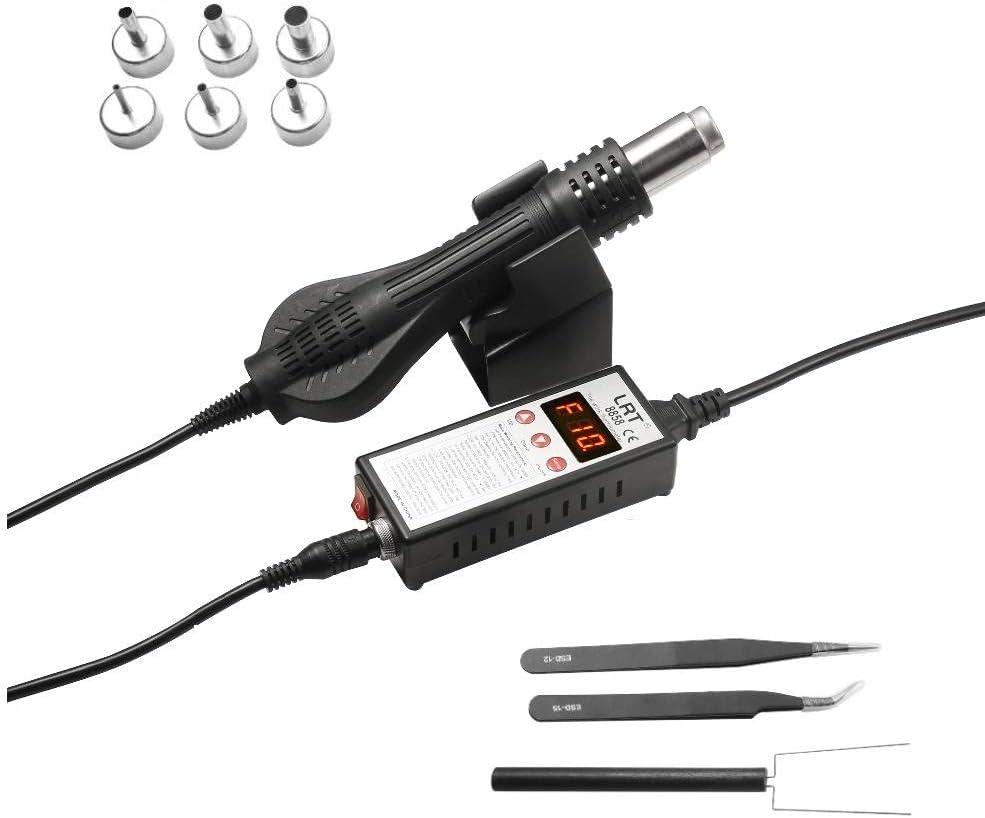 LRT 8858 Micro Hot Air Station SMD Rework Desoldering Digital Heat Gun