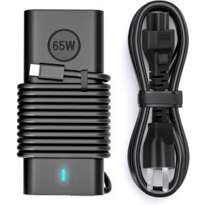 65W USB C Laptop Charger for Dell XPS and Latitude 5000 5420 5520 65W Dell Laptop Charger Type C