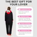 OLAOLA Glow in the Dark Skeleton Adult Onesie, Halloween Costume, Skull Pajama One Piece Cosplay Suit for Women and Men (S)