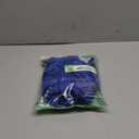 Curvy Lady's Strappy Lingerie For Women, Exotic Garter Thong, BBW Halter Gifts For Him 3 Piece Set (Royal Blue) 20 plus 