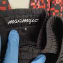 maamgic Boys Athletic Shorts with Liner Youth 2 in 1 Active Running Basketball Shorts (Black) Size 8