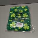 AEUEFUEA 3 Pack Green Shamrock Cotton Towels Set, 25" L x 16" W Hand Towels for Kitchen and Bathroom, Soft Absorbent Holiday Home Dcor