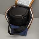 82oz Adults Thermo Food Jar For Hot Food 3 Tier Bento/Food Wide Mouth Insulated Stackable Food Containers Hot Cold lunch box for Work Office Outdoors Picnic (BLACK)