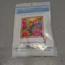 Funchey Stamped Cross Stitch Kits, DIY Cross Stitch Pattern for Adults Beginners Needlepoint Kits Embroidery Kit Arts and Crafts 11CT-Hummingbird Flowers 18x18 inchs