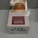 12 oz Glass Coffee Mugs - Set of 2 - Clear Double Wall Glasses - Insulated Glassware With Handle - Large Espresso Latte Cappuccino or Tea Cup by Epar