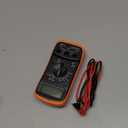 Digital Multimeter Voltmeter Battery Voltage Multi Tester Continuity Ohm Volt Amp DC AC Current Resistance Diodes 2000 Counts Electrical Test Meter with Leads Backlight LCD Display