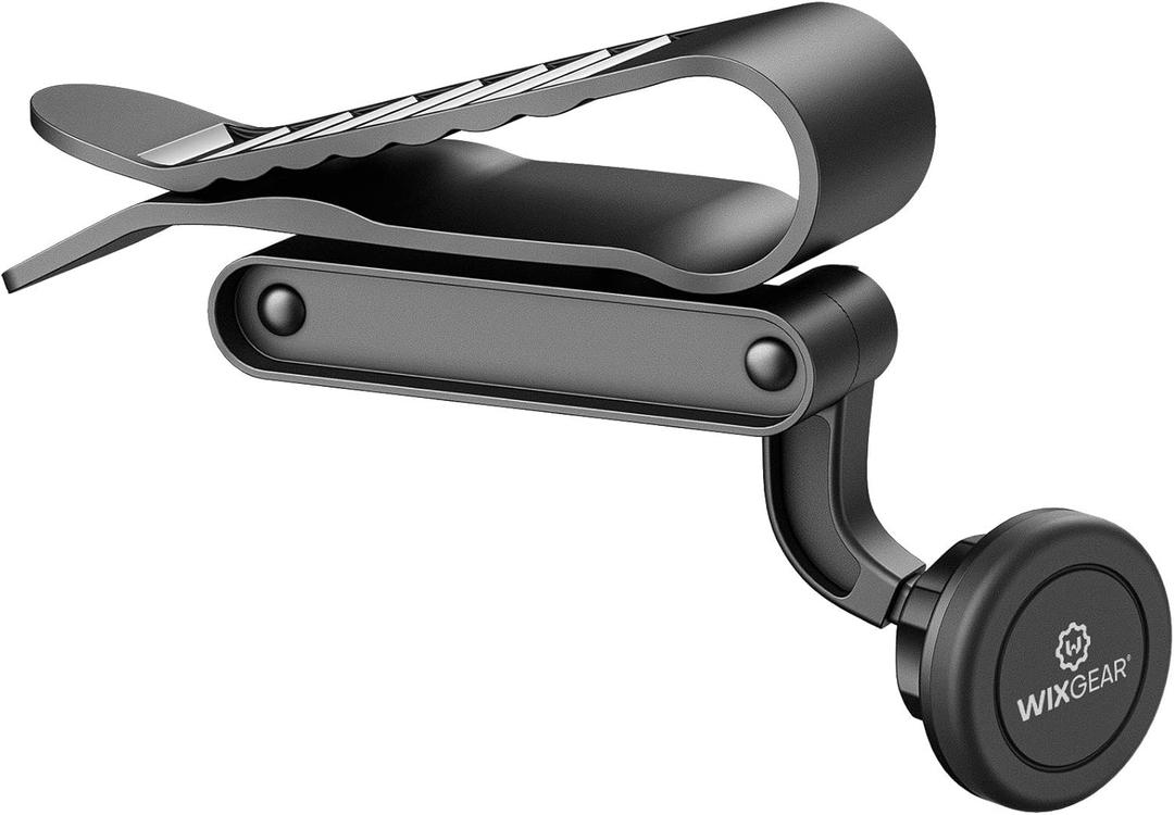 WixGear Universal Visor Magnetic Car Mount Holder, for Cell Phones with Fast Swift-Snap TM Technology, Magnetic Cell Phone Mount (Visor Mount)