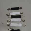 6pcs Cinch Clip Dress Clips Back Cinch for Men & Women Elastic Fit Dress Cinch Elastic Clips for Retro Short-sleeve Shirts Cardigan Collar Clip Brooches