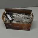 JMEXSUSS Outdoor Net Lights Waterproof, 12ft x 5ft Plug in with 8 Modes Remoter, 360 LED Net Lights for for Bush Patio Christmas Tree Decor (Clear Wire, Warm White)