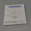 Tengchi RCA to HDMI Converter, Composite to HDMI Adapter Support 1080P PAL/NTSC Compatible with PS one, PS2, PS3, STB, Xbox, VHS, VCR, Blue-Ray DVD Players