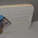 efluky Double Laundry Hamper with Lid and 2 Removable Bags, Beige, 140L Dual