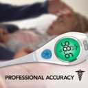 Vicks RapidRead Digital Thermometer, Temperature Readings in 2 Seconds, Use as Oral Thermometer, Baby Rectal Thermometer or Under the Arm, Water Resistant