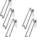 Crapyt 5 PCS Photo Frame Bracket Display Stand Photo Frame Back Picture Frame Back Stand Easel Back for Picture Frame 7.09"2.17"