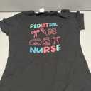 NICU Nurse Floral Nurse Neonatal Intensive Care Unit T-Shirt (M)