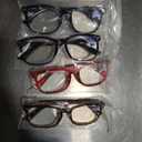 CCVOO Progressive Multifocal Reading, Blue Light Blocking, Unisex, Filter UV Ray/Glare Glasses (5 Pack C3 mix, +1.5)