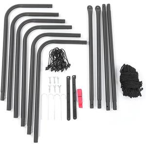 Steel Collapsible Football Rebound Target Net Adjustable Soccer Bounce Goal Mesh Shooting Assist Training Equipment for Clubs and Schools