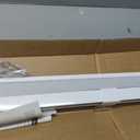 LazBlinds No Drill Cordless Cellular Shades, 31" W × 36" H, Silver White