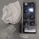 Ordilend for iPhone Cleaning Kit for Charging Port Cleaner, Cleaner Kit for AirPod Multi-Tool iPhone Cleaner Repair Lightning Cable for iPad Connector Airpod Speaker Compact Portable with Storage Case (Black)