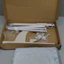 Zoratoo Window Sill Mount Cat Perch for Indoor Cats, OneStep Sliding Clamping Slot Adjustment Cat Hammock with Washable Cover, No Suction Cups Pet Bed for Windowsill & Bedside (Large)