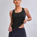 Blooming Jelly Womens Workout Tank Tops Sleeveless Running Athletic Shirts Drawstring Racerback Gym Clothes 2025 (L)