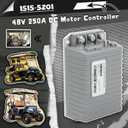 1515-5201 48V 250A DC Motor Speed Controller for Club Car Precedent Electric Golf Cart 20092014, Fits Excel System, Replaces 103403401 103403402