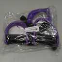 Multifunction Tension Rope, 6-Tube Elastic Yoga Pedal Puller Resistance Band, Natural Latex Tension Rope Fitness Equipment, for Abdomen/Waist/Arm/Leg Stretching Slimming Training (Purple)